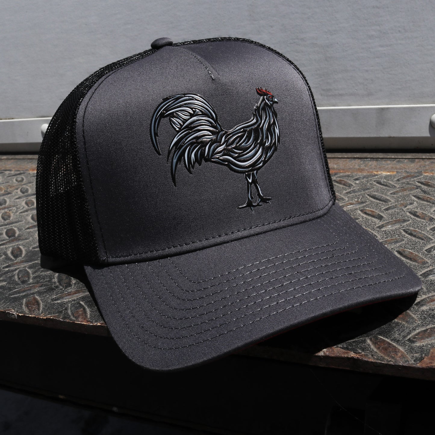 Gallo Negro Charcoal/Black AVC hat / gorra