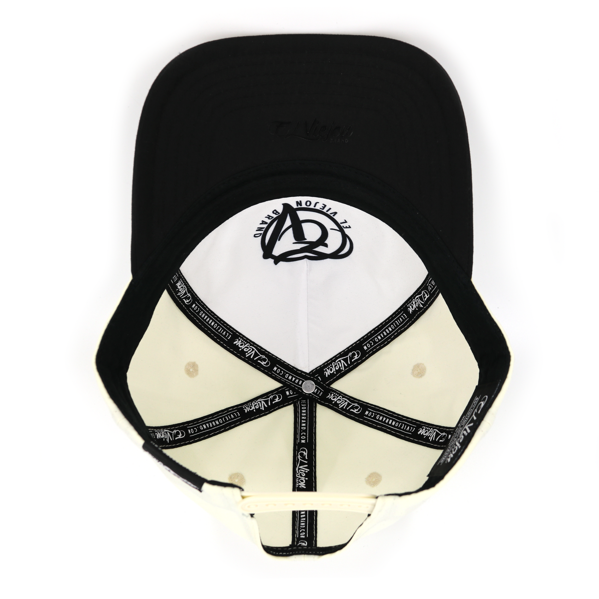 Cachas De Oro Black/Ivory AVC hat / gorra
