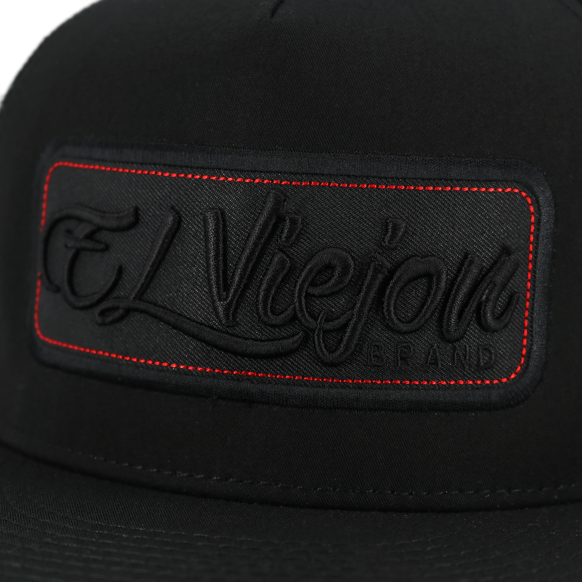EVPatch Black (Black Patch) flat visor hat / gorra de visera plana