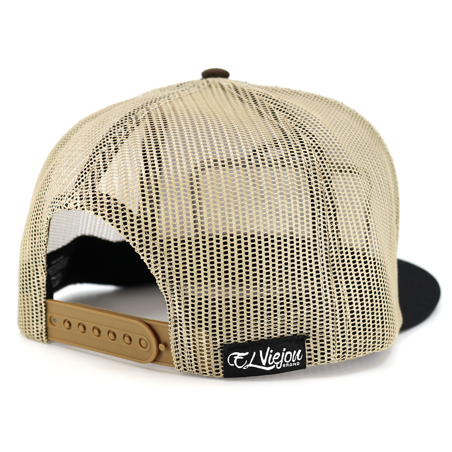 EVPatch Black/Brown/Khaki flat visor hat / gorra de visera plana