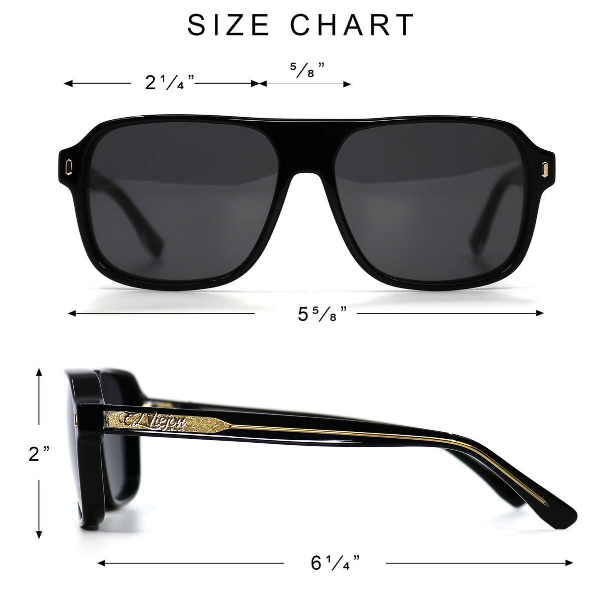 Glasses - Empresario Black