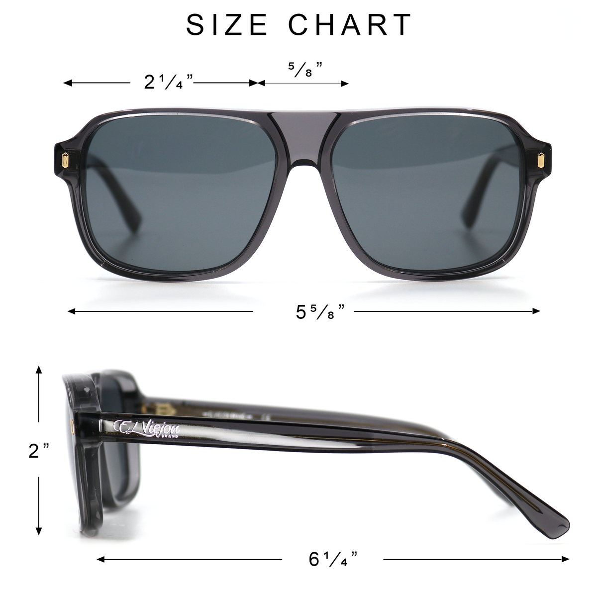 Glasses - Empresario Grey