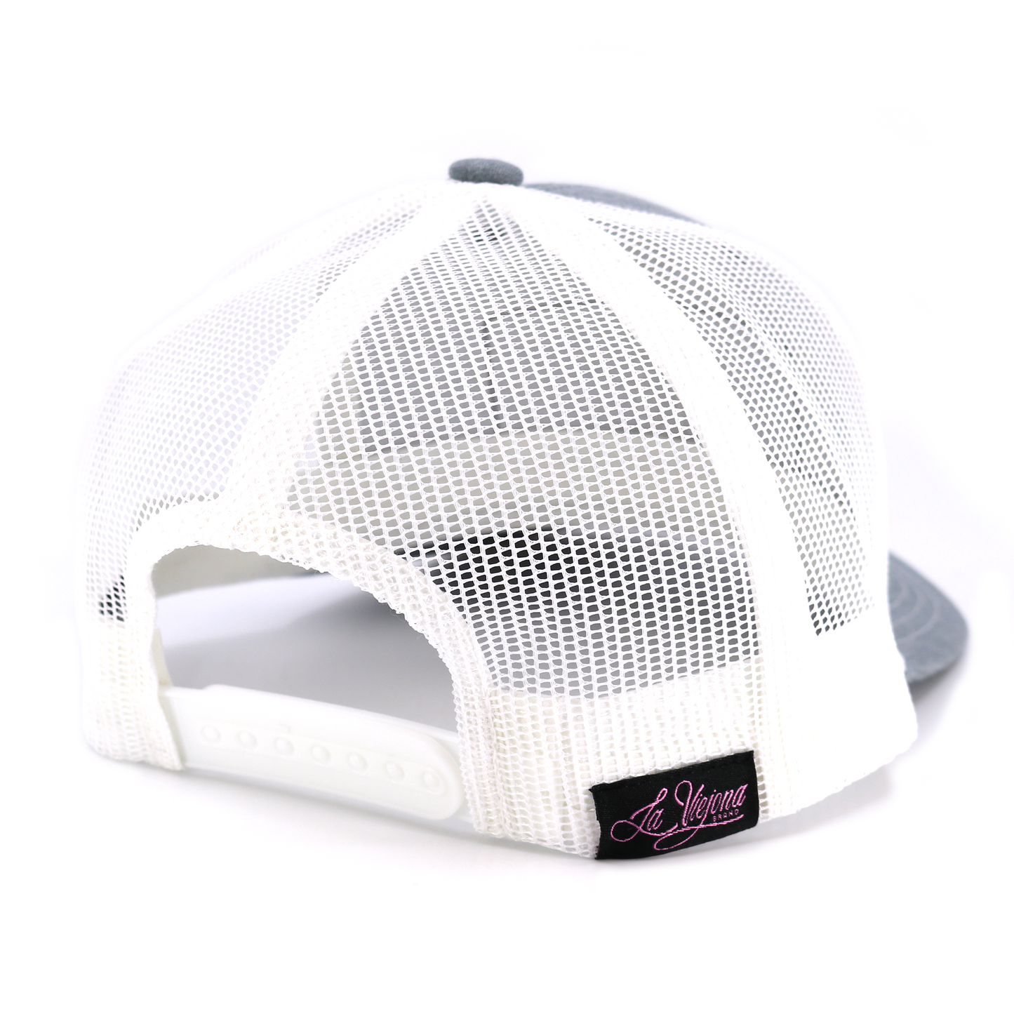 Girasol Heather/White classic visor hat / gorra de visera clasica