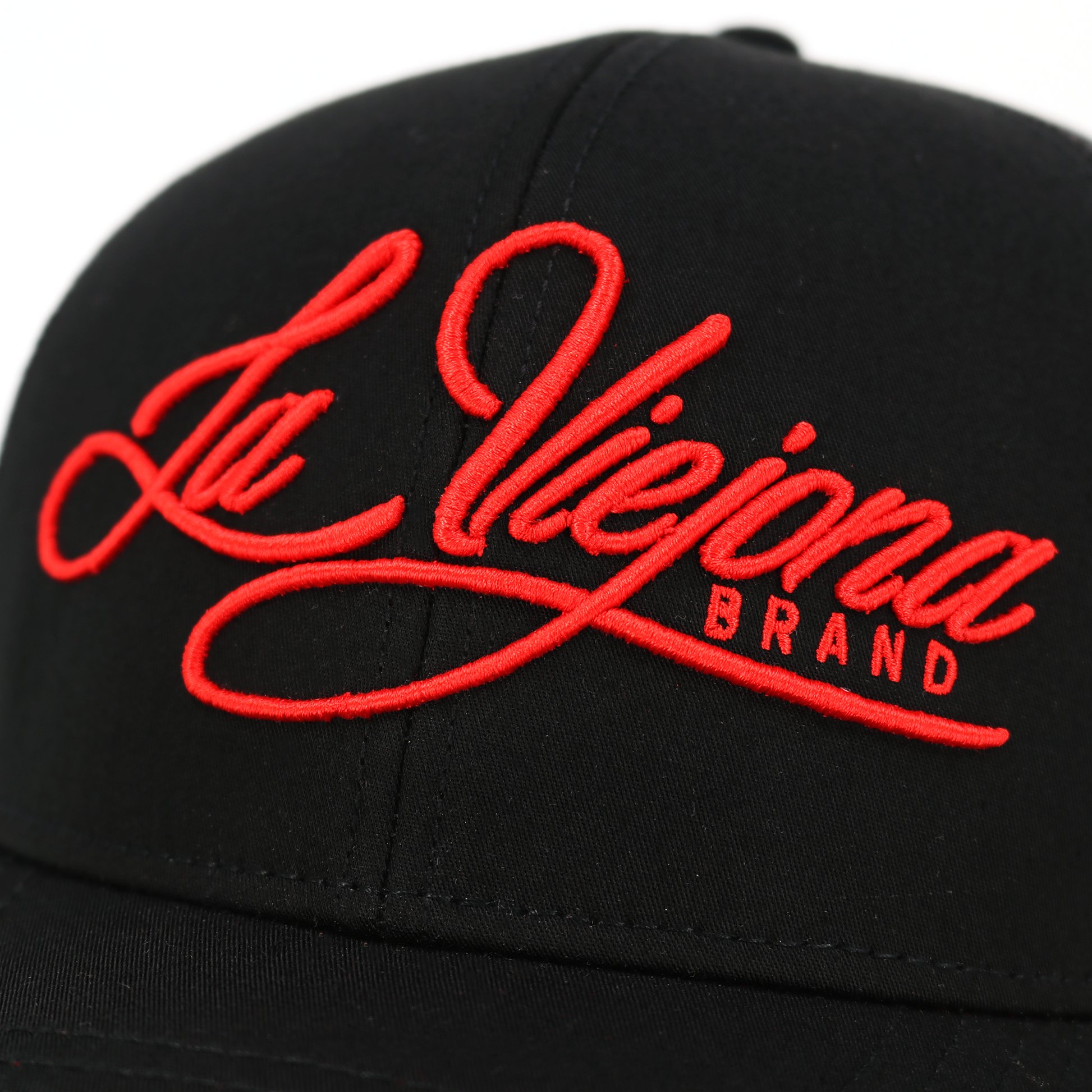 La Viejona Black classic visor hat / gorra de visera clasica