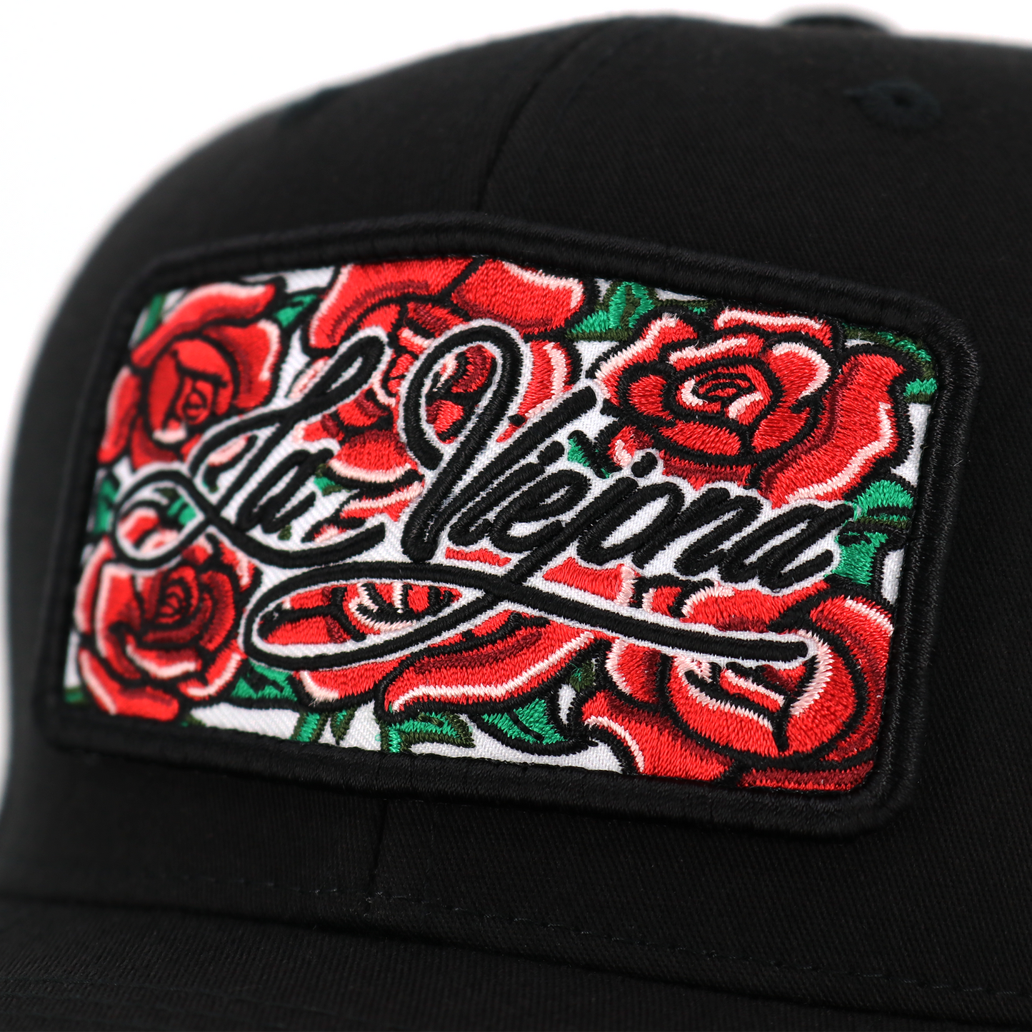 Rosas Black/White classic visor hat / gorra de visera clasica