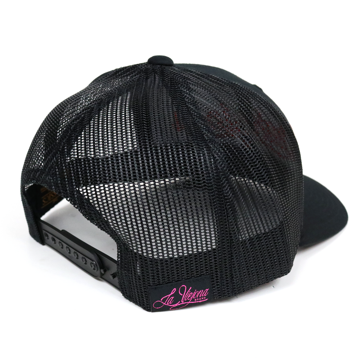 El Beso Black(Pink Logo) classic visor hat / gorra de visera clasica