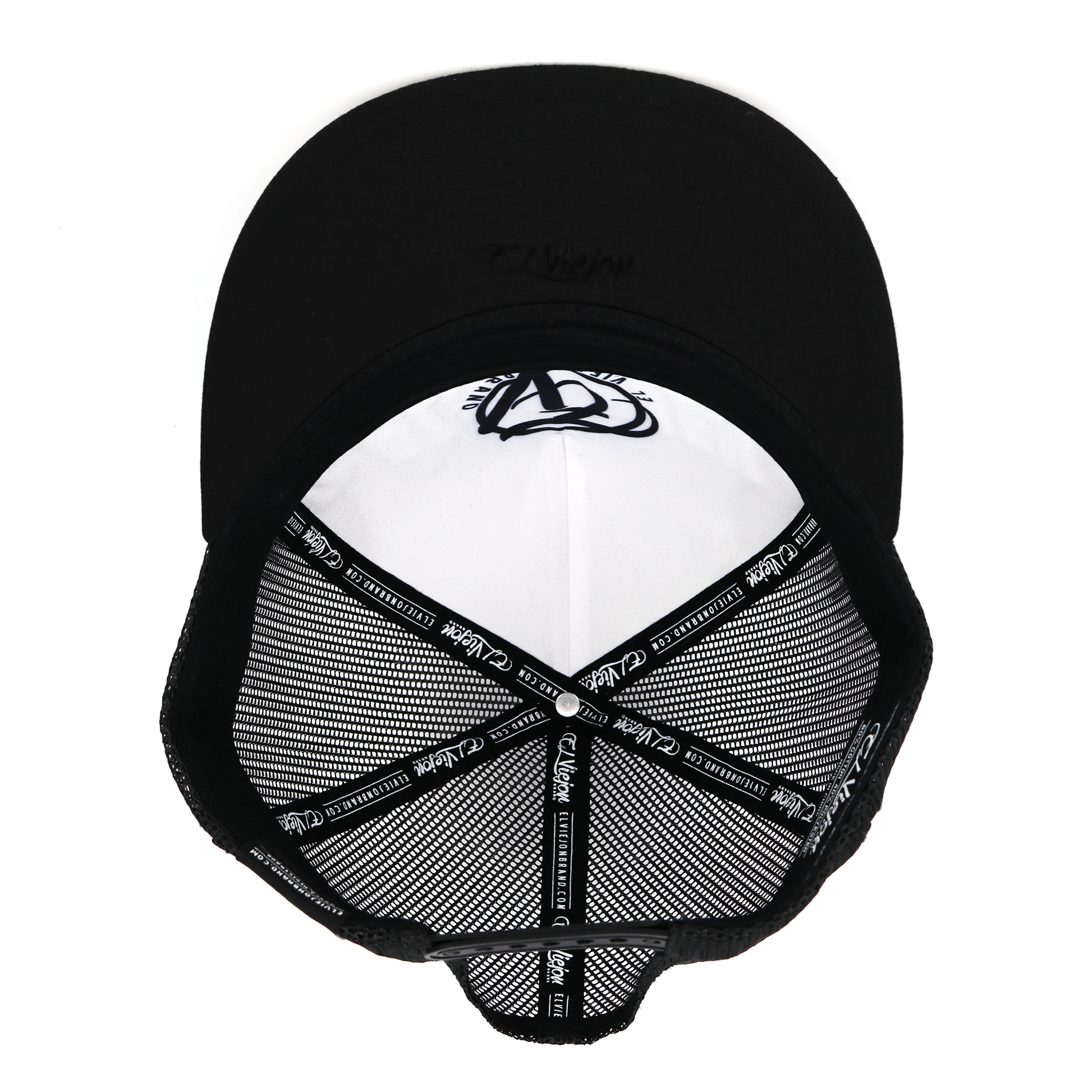 Puro Pa' Delante Black flat visor hat / gorra de visera plana