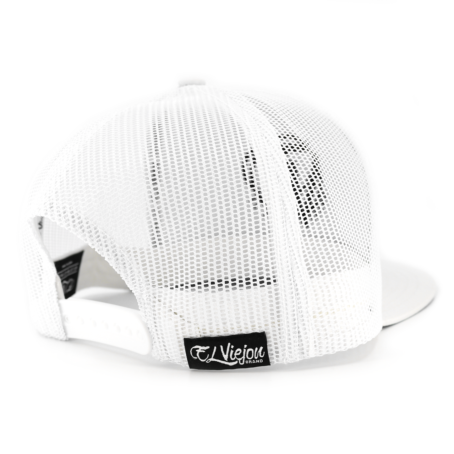 Pluma White flat visor hat / gorra de visera plana