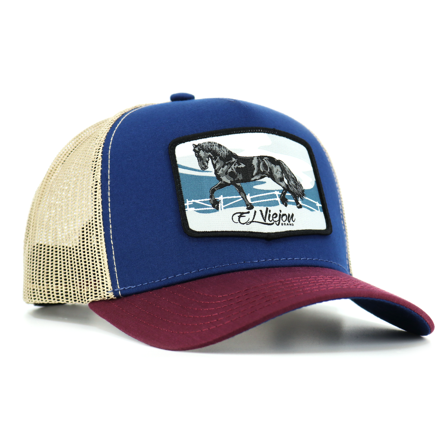 Frison Maroon/Navy/Khaki AVC hat / gorra