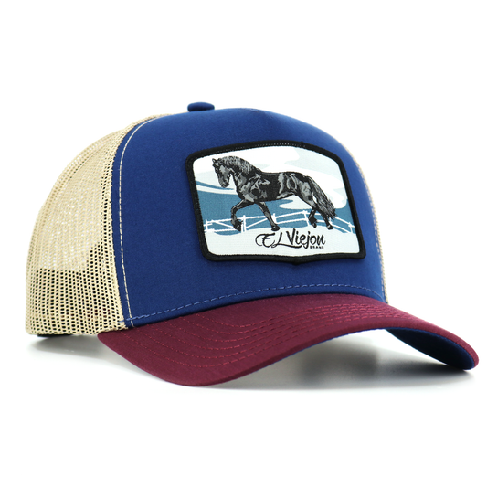 Frison Maroon/Navy/Khaki AVC hat / gorra
