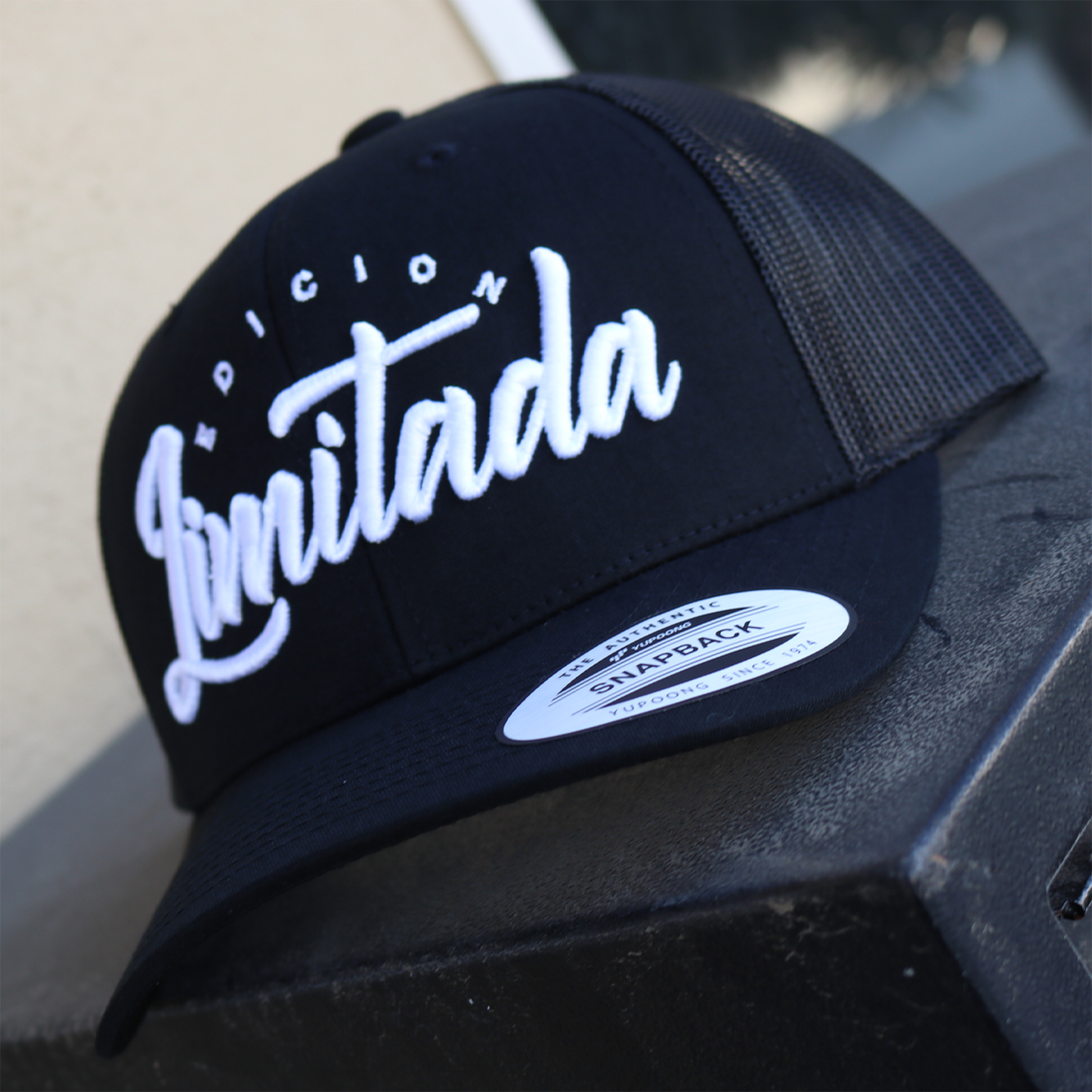 Edicion Limitada Black classic visor hat / gorra de visera clasica