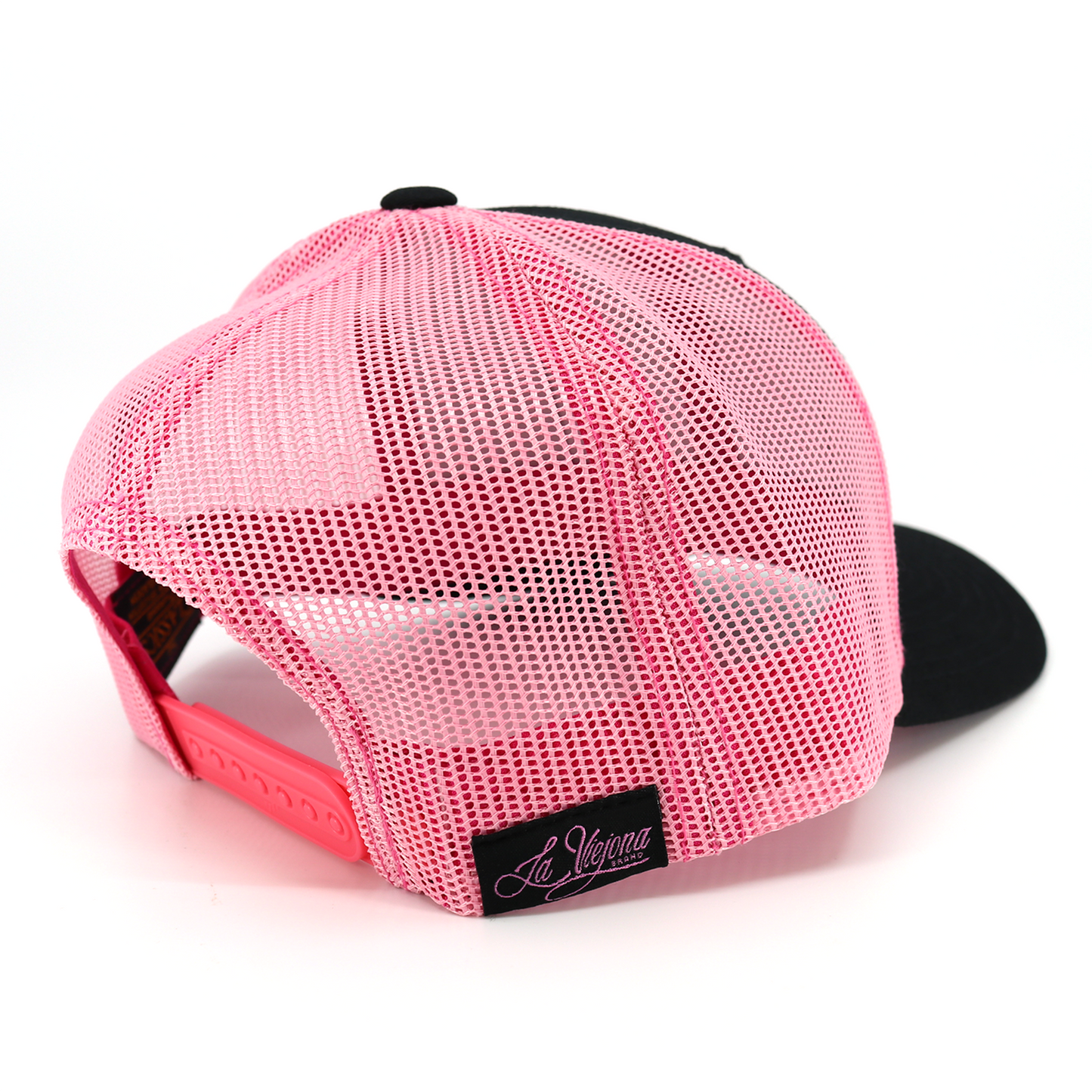 Rosas Black/Pink classic visor hat / gorra de visera clasica