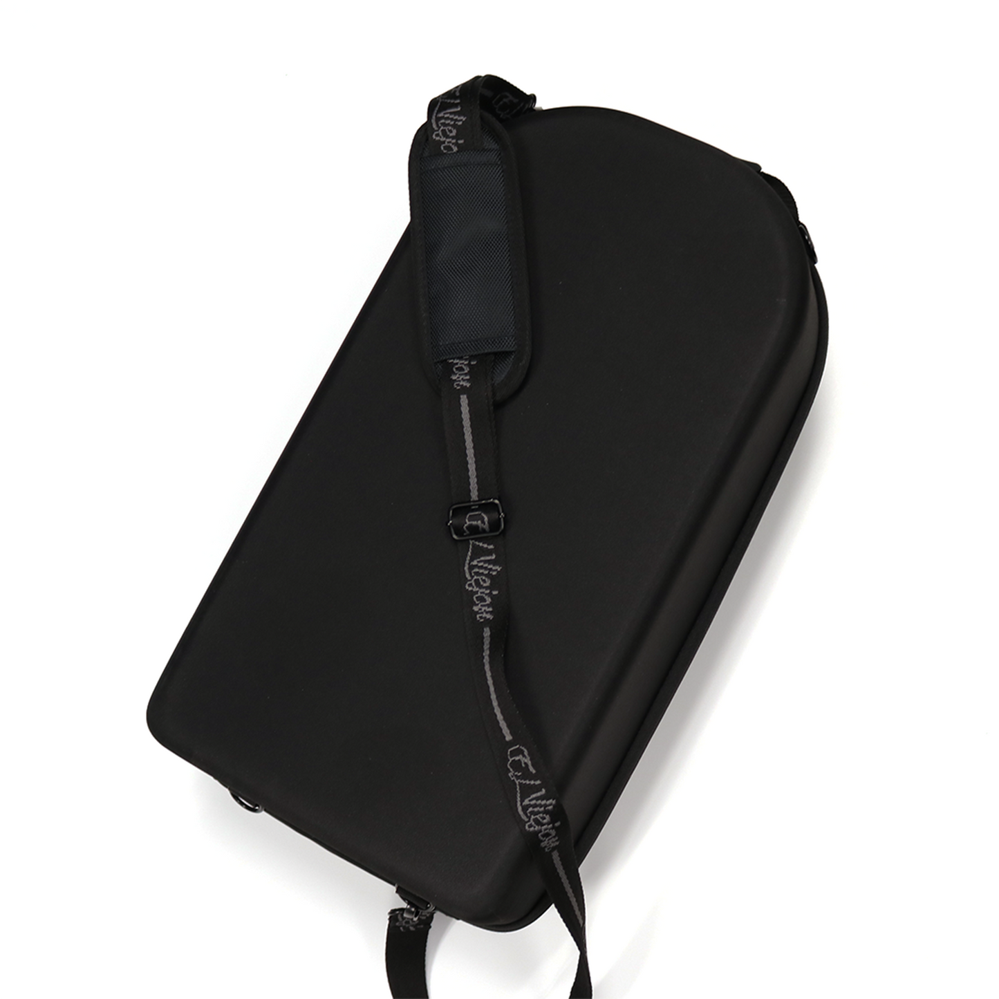 Black El Viejon EVA rigid hat carrier for 18 caps, with a branded shoulder strap.