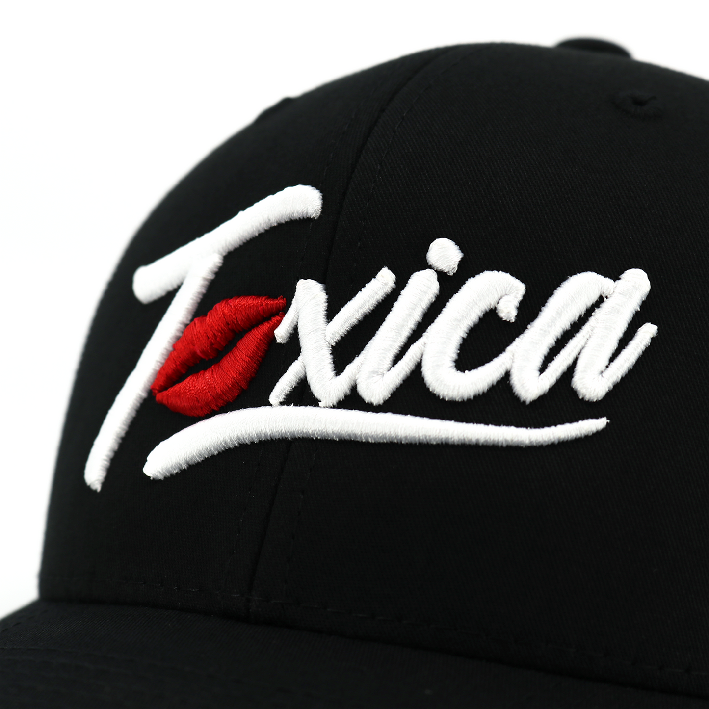 Toxica Black classic visor hat / gorra de visera clasica